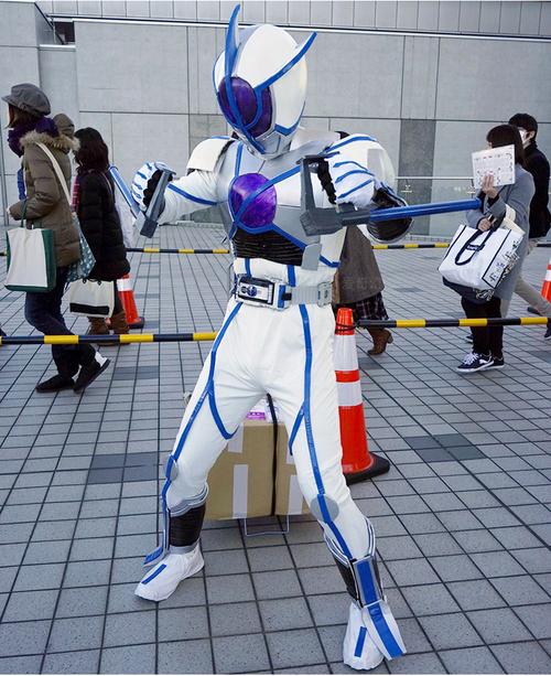 假面骑士555皮套假面的骑士faiz皮套cos服真人可穿戴头盔摆件盔甲手工