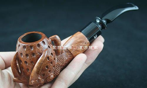 丹麦bjarne bj烟斗大师石楠木烟斗-手工烟斗鹰爪h06-5
