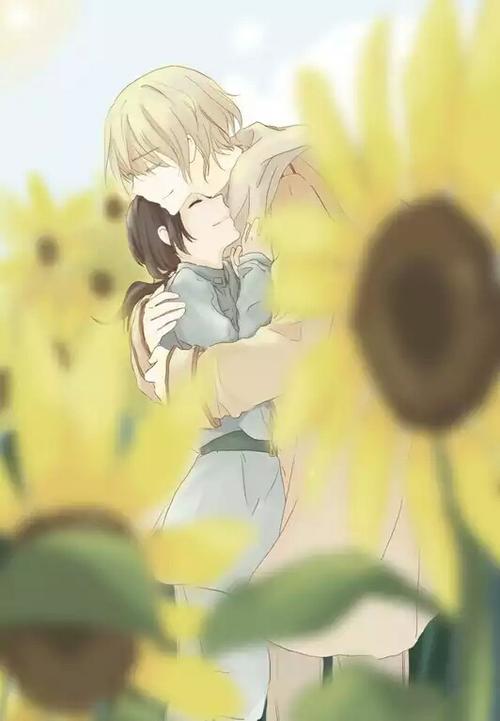 如果,我知道有一天会那么爱你,我一定对你一见钟情#向日葵#动漫