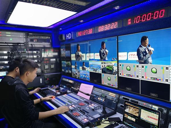 4k全高清导播一体机电视台校园广电拍摄导直播视音频转播车北京天影