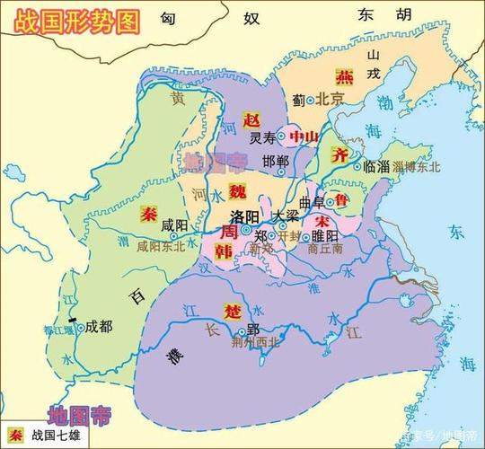 但这几个没有坚持到最后,比秦灭六国早灭亡了60-80年,所以战国七雄以