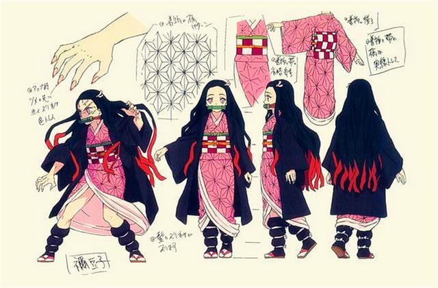 鬼灭之刃人物设计处处是亮点粉丝细节到位怪不得成功