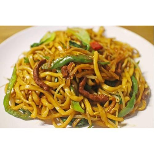 一,青椒肉丝炒面