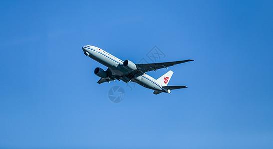 卫星飞行飞机背景