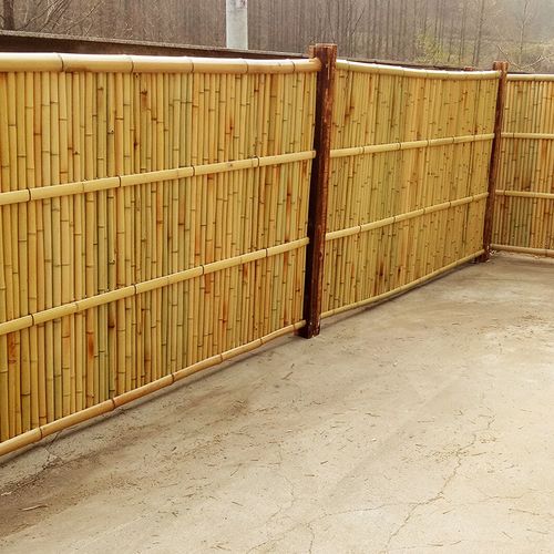 围墙栅栏护栏屏风隔断篱笆围栏竹竿