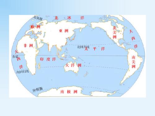 地理七年级商务星球版 第三章第一节 海陆分布 (共41张ppt).ppt