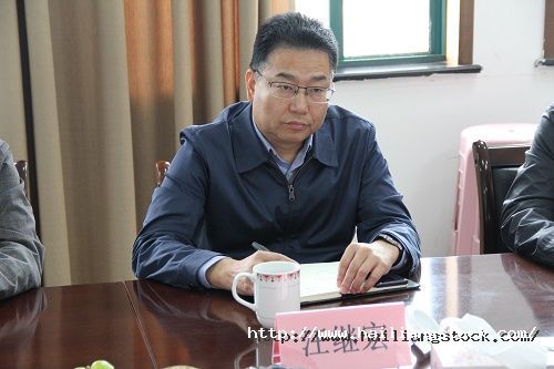 安徽铜陵市铜官区委书记汪继宏一行莅临海亮股份考察调研