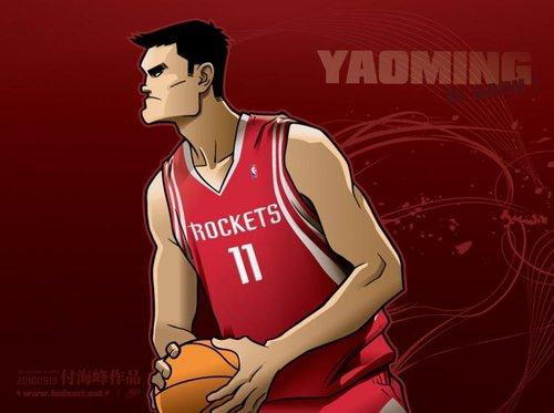 漫画体坛姚明归来