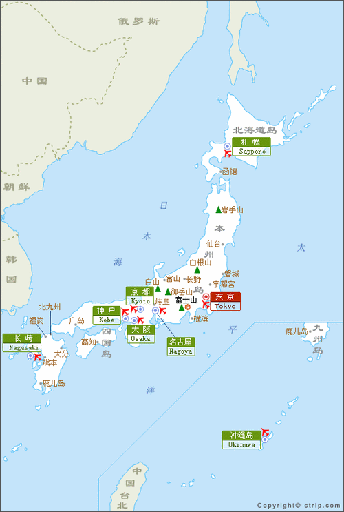 日本旅游风景区