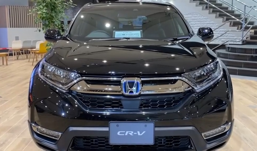 没白等2021款本田crv亮相有这霸气颜值
