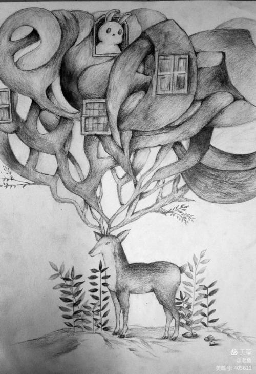 其它 2018" 创意素描作品 写美篇淡雅是你的最爱 画室里短暂的时光 一