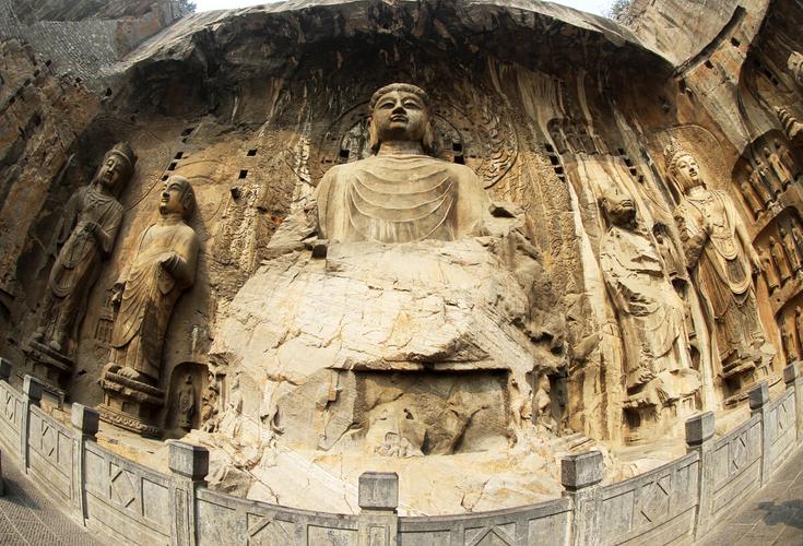 河南洛阳世界文化遗产――龙门石窟资料