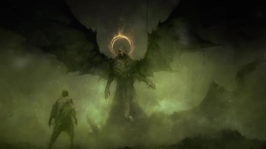 黑暗恐怖地狱恶魔魔鬼万圣节主题背景