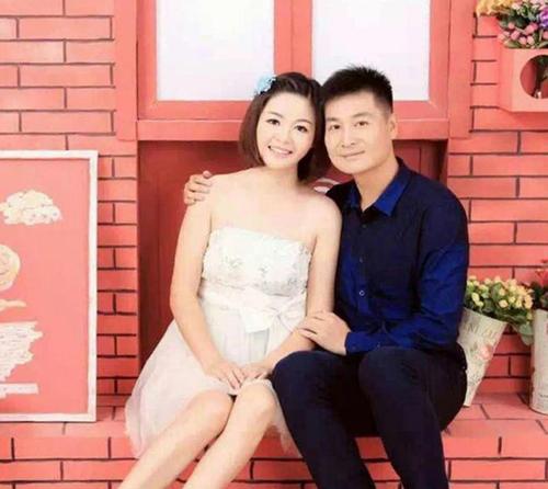 图:张超与妻子合影 网络图片
