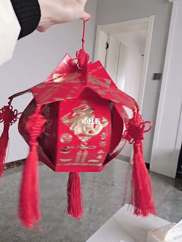 幼儿园亲子手工  红包灯笼  做出来成品超好_幼儿园_亲子手工_幼儿园