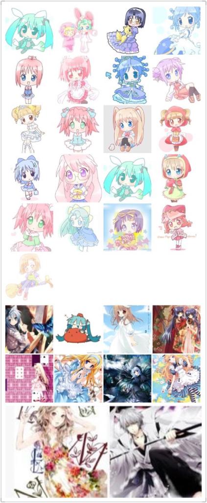 有谁知道这些动漫人物叫什么名字?急急急