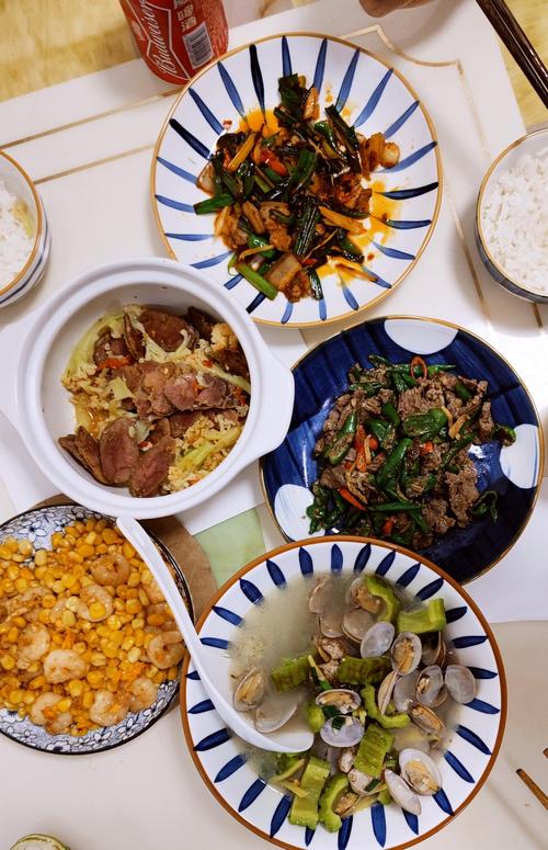 四菜一汤,第一次独立做几个人的饭菜
