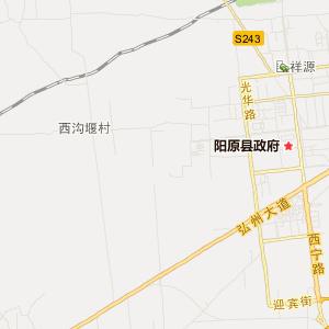 中国行政地图 河北省行政地图 张家口市行政地图 阳原县行政地图