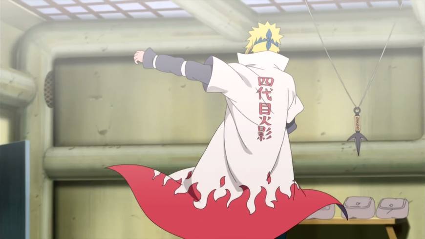 谈到背影最帅的忍者,怎么能少了四代火影波风水门呢?
