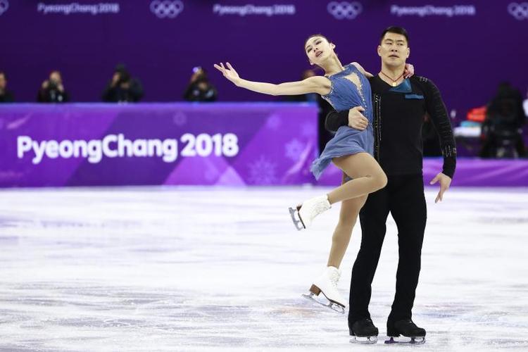 平昌冬奥会花样滑冰双人滑德国萨维申科马塞洛获得冠军中国组合获得