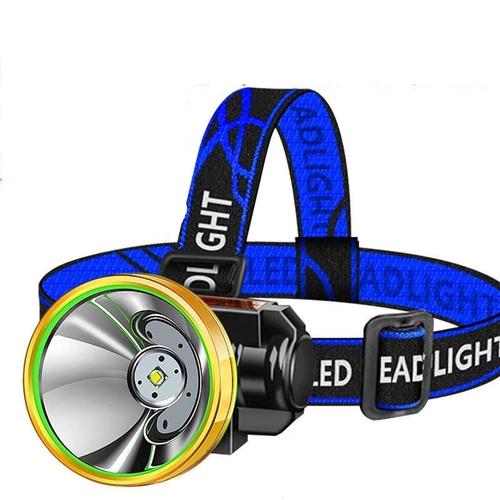 led头灯强光充电防水超亮氙气头戴式户外手电筒锂电钓鱼夜钓矿灯
