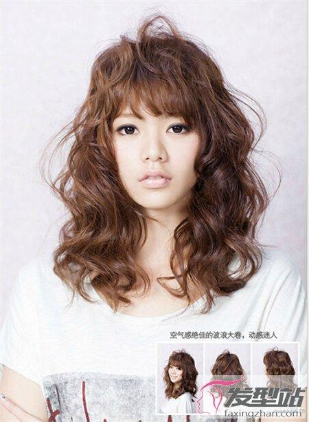 女生烫什么样的发型显气质大卷烫发给你不一样的魅力