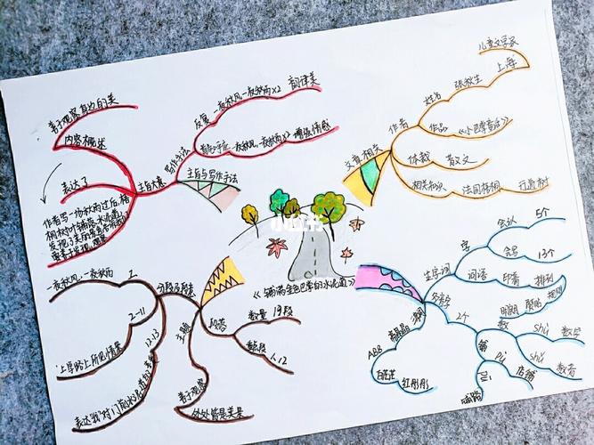 展示篇6015自由主题创作思维导图6_思维导图_手绘