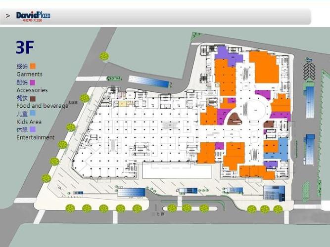 郑州丹尼斯大卫城招商档案之大卫城楼层简介