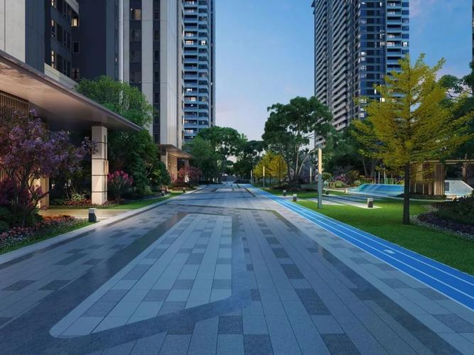 金融街·金悦府夜光环形跑道效果图