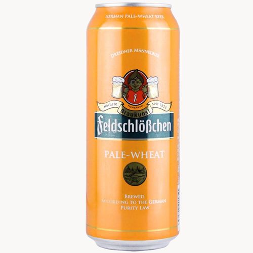 费尔德堡小麦白啤酒 500ml*12 听装啤酒 礼盒(德国进口)