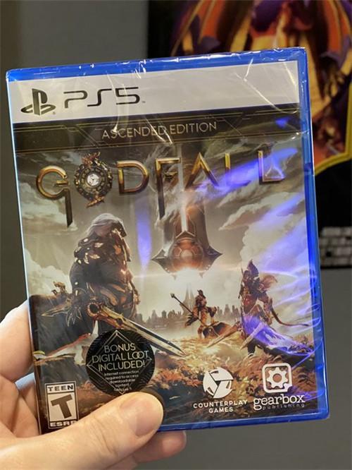 ps5游戏实体版长这样 《众神陨落》ps5实体版照片曝出