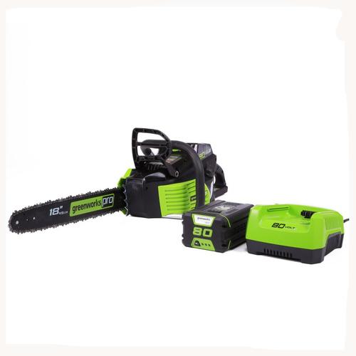 包邮格力博80v充电电锯锂电池电锯伐木锯家用低噪音充电式电链锯