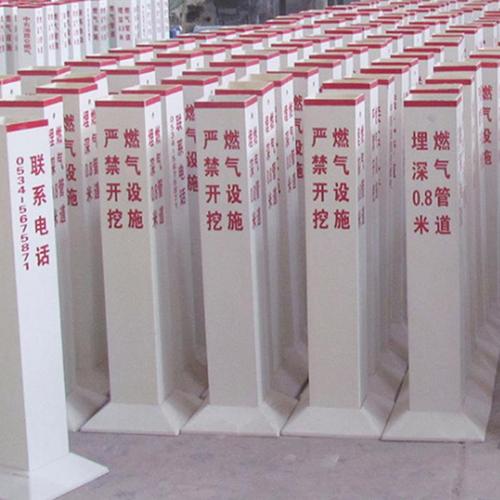 云南管道玻璃钢标志桩订做
