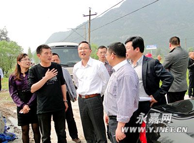 娄绍光到上塘,瓯北等地督查拆违工作 - 永嘉网