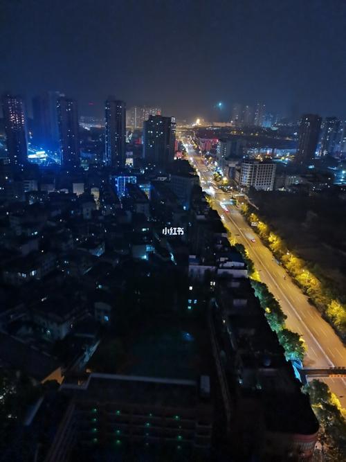 我大株洲的夜景_夜景_银泰财富广场攻略_我的日常_出行_人文风光展示
