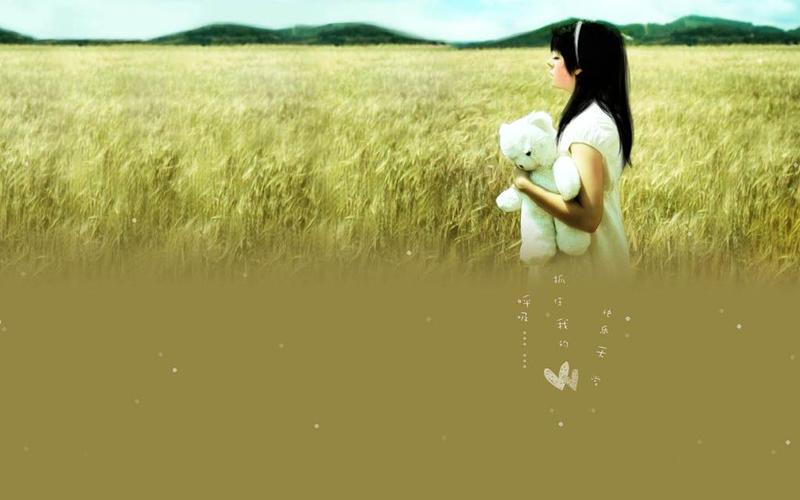 女生伤感桌面 壁纸