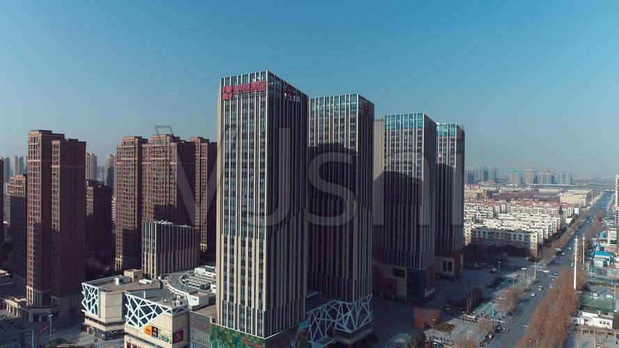 郑州高新区朗悦公园茂_3840x2160_高清视频素材下载