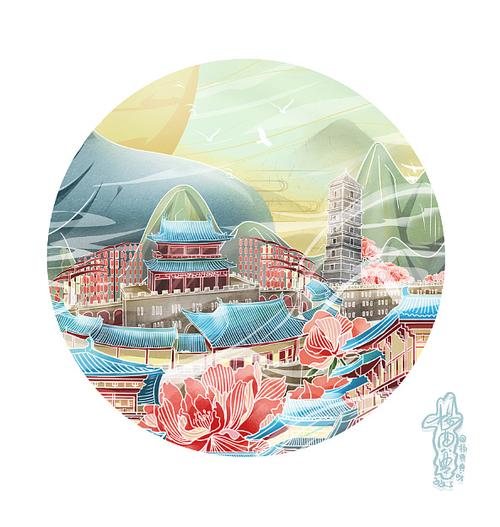 华为全球主题设计大赛|城市画报组洛阳