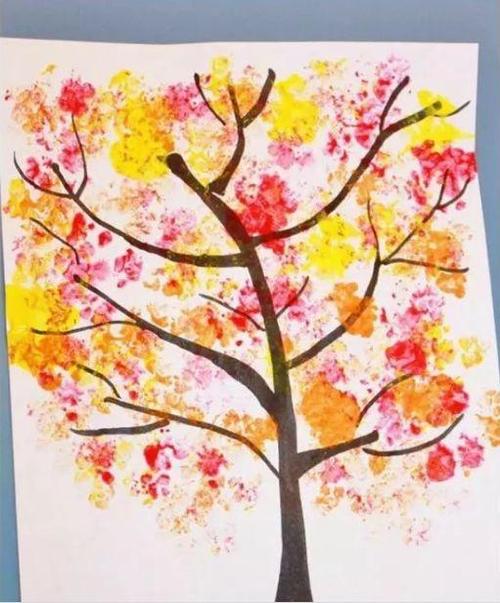 最受孩子欢迎的拓印画