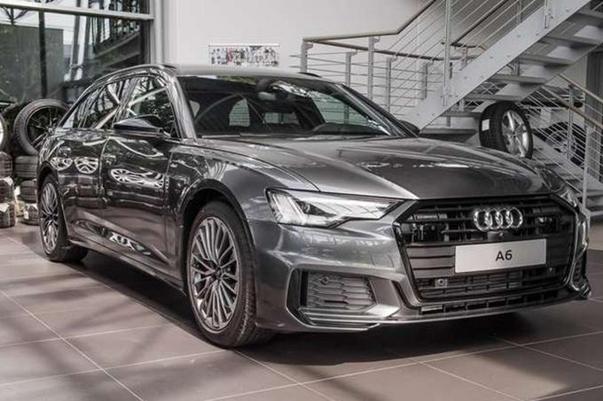 奥迪a6avant到店实拍以进口引入国内
