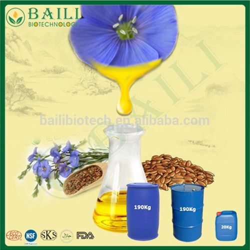 cosmetic flax seed oil