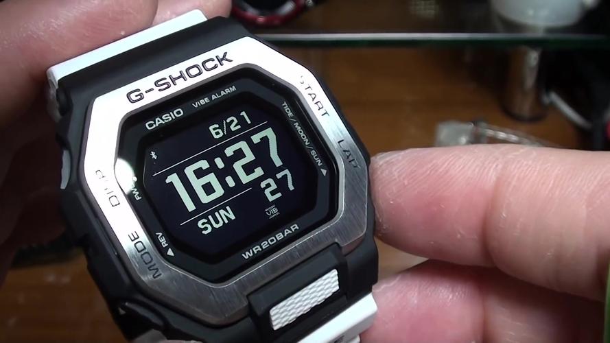 卡西欧casiogshockgbx1007jf冲浪系列蓝牙智能表操作介绍cc字幕