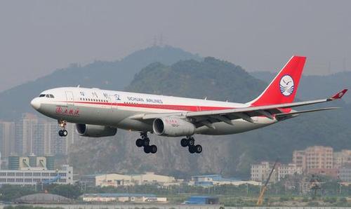 资料图:川航a330客机