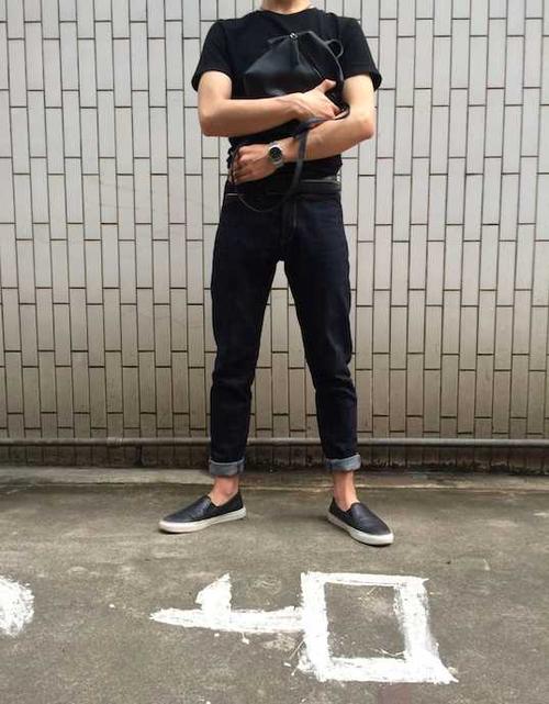 牛仔裤穿着总会裆部有褶皱(凸起) 题主男 体型偏瘦 看