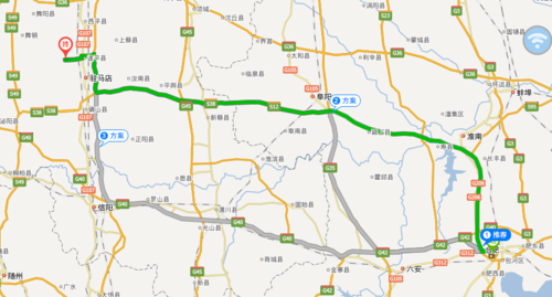 从合肥到河南驻马店遂阳县有多远?