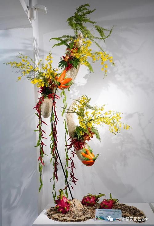 云赏第八届果蔬插花展优秀作品,展出只剩1周时间咯