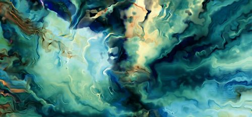 抽象油画背景banner