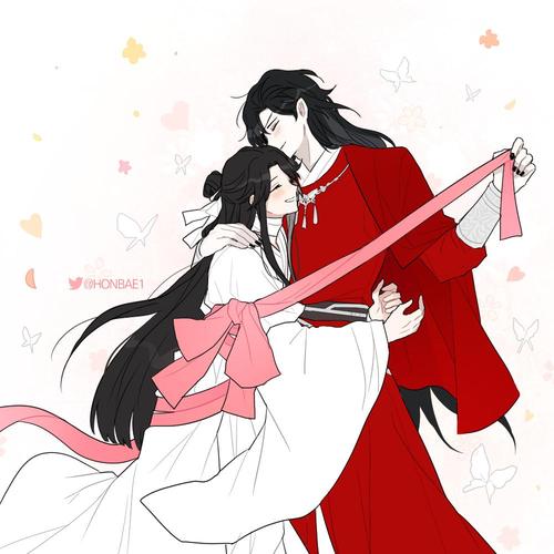 天官赐福花城谢怜花怜画师twihb