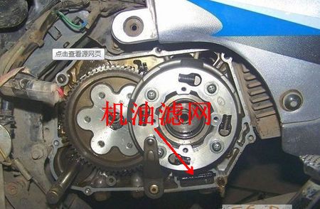 弯梁摩托车的滤网怎么拆