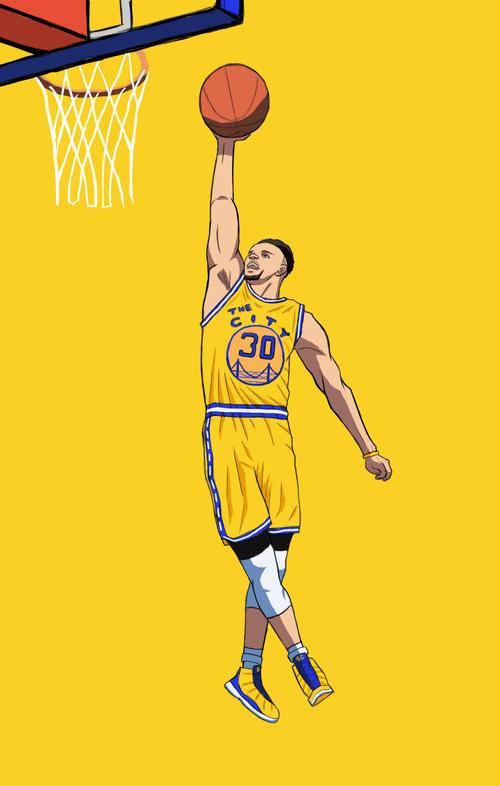 库里简笔画简单